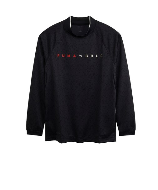 プーマ（PUMA）ゴルフウェア ゴルフ FOG グラフィック モックネック 長袖 シャツ 697333-01