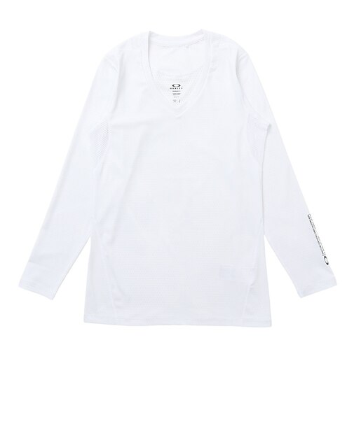 オークリー（OAKLEY）ゴルフウェア 吸汗速乾 EQUILIBR B LAYER 長袖 Vネック インナー FOA409551-100
