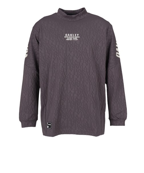 オークリー（OAKLEY）ゴルフウェア 吸汗速乾 STAL SYNC 長袖モックネックシャツ FOA409642-23C