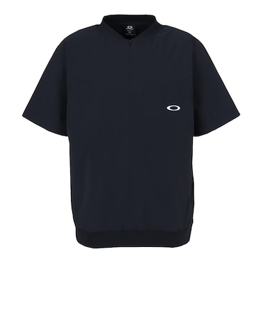 オークリー（OAKLEY）ゴルフウェア 吸汗速乾 O-Blades ハーフジップ 半袖プルオーバー FOA409416-021
