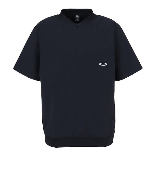 オークリー（OAKLEY）ゴルフウェア 吸汗速乾 O-Blades ハーフジップ 半袖プルオーバー FOA409416-021