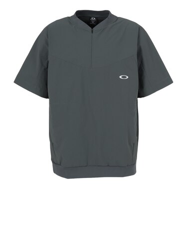 オークリー（OAKLEY）ゴルフウェア 吸汗速乾 O-Blades ハーフジップ 半袖プルオーバー FOA409416-760