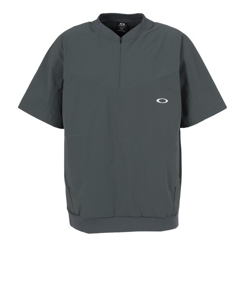 オークリー（OAKLEY）ゴルフウェア 吸汗速乾 O-Blades ハーフジップ 半袖プルオーバー FOA409416-760