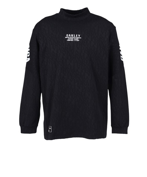 オークリー（OAKLEY）ゴルフウェア 吸汗速乾 STAL SYNC 長袖モックネックシャツ FOA409642-021