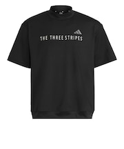 アディダス（adidas）ゴルフ 半袖 モックネック シャツ OGH79-KM0812 BLK