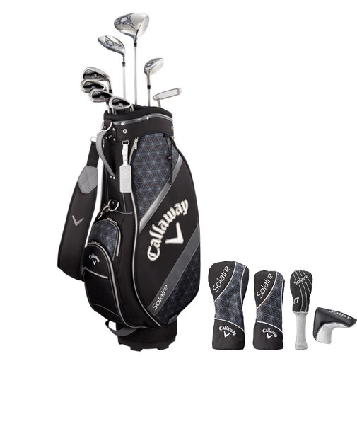 キャロウェイ（CALLAWAY）ソレイル パッケージセット ブラック 8本セット(W1、W5、6H、I7、I9、PW、SW、Putter) Callawayオ…