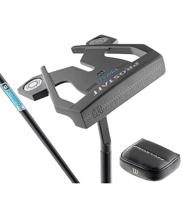 ウイルソンゴルフ（Wilson Golf）プロスタッフ PROSTAFF NM055 パター(ロフト3度)艶消しブラックE-coatingオリジナルスチール