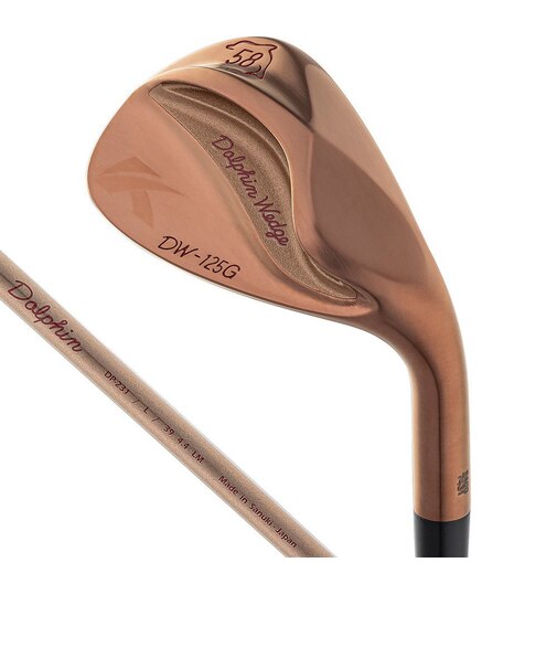 キャスコ（KASCO）DW-125G PinkGold ドルフィンウェッジ(5808 ロフト58度)Dolphin DP-231