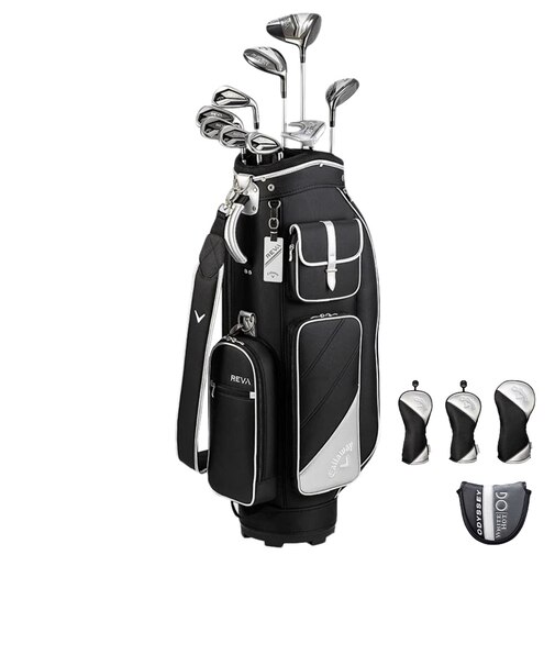 キャロウェイ（CALLAWAY）REVA フルセット 9本(1W、4W、5H、7I～9I、PW、SW、PT)オリジナルカーボンシャフト