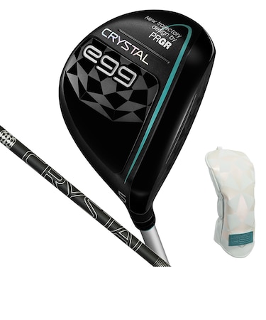 プロギア（PRGR）CRYSTAL egg クリスタル エッグ フェアウェイウッド(4W ロフト18度)CRYSTAL egg 専用シャフト