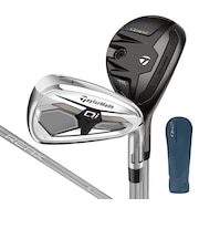 テーラーメイド（TAYLORMADE）Qi MAX LITE アイアン レスキュー コンボセット 5本(7H 8I 9I PW SW)REAX 40