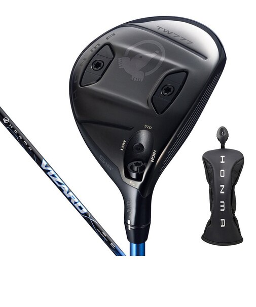 本間ゴルフ（HONMA）ツアーワールド TW777 フェアウェイウッド(5W ロフト18度)VIZARD BLUE 50