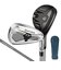 テーラーメイド（TAYLORMADE）Qi MAX LITE アイアン レスキュー コンボセット 6本(6H 7I～9I PW AW)REAX 45
