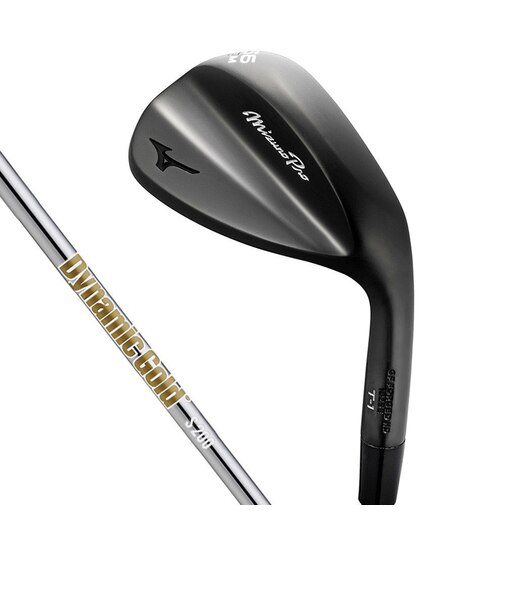 ミズノ（MIZUNO）ミズノプロ T1 ブラック ウェッジ(5610M ロフト56度)Dynamic Gold HT