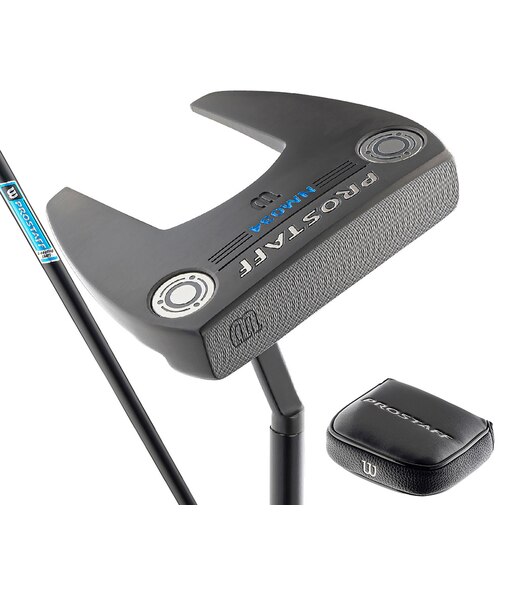 ウイルソンゴルフ（Wilson Golf）プロスタッフ PROSTAFF NM034 パター(ロフト3度)艶消しブラックE-coatingオリジナルスチール