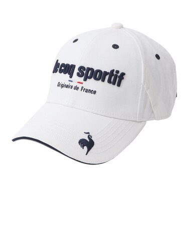 ルコックスポルティフ（lecoqsportif）ゴルフ 定番 ロゴキャップ LG6FCP00M WH00