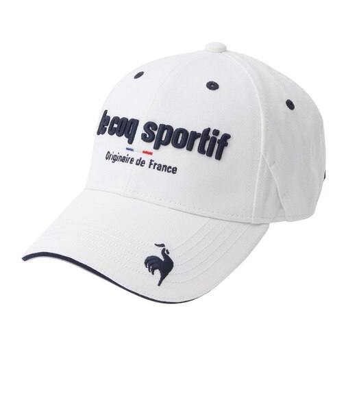 ルコックスポルティフ（lecoqsportif）ゴルフ 定番 ロゴキャップ LG6FCP00M WH00