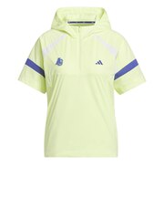 アディダス（adidas）ゴルフウェア ハーフジップ SSウィンドウ QD442-KG2172 YEL