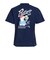 アディダス（adidas）ゴルフウェア 吸汗速乾 CHIP バックグラフィック 半袖モックネックシャツ OGH85-KM0835 DBLU