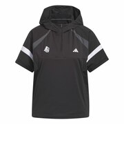 アディダス（adidas）ゴルフウェア ハーフジップ SSウィンドウ QD442-KG0145 BLK