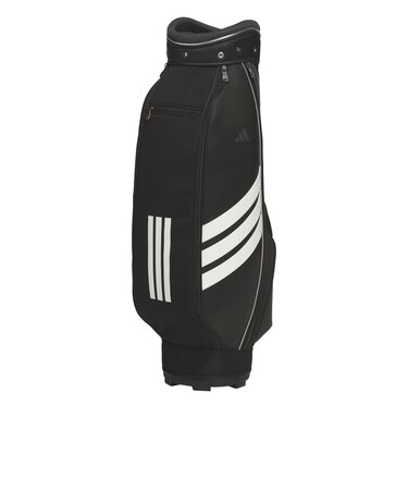 アディダス（adidas）ゴルフ カート式 エッセンシャル キャディバッグ 8.5型 5分割 LOP17-KW9147 BLK