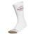 アディダス（adidas）ゴルフ Chip クルー ソックス SF432-KG1914 WH
