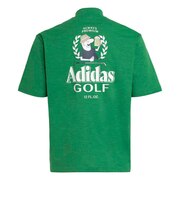 アディダス(adidas)モックネック ゴルフ 半袖 CHIP バックグラフィック モック OGH74-KM0761 GRN