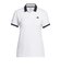 アディダス（adidas）ゴルフウェア クライマクール フラットニットカラー半袖ポロシャツ CT770-KG0140 WH