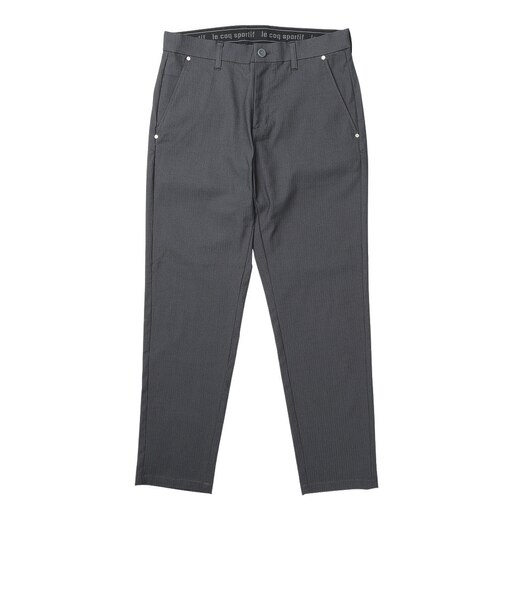 ルコックスポルティフ（lecoqsportif）ゴルフウェア ヘリンボン ストレッチ テーパードパンツ LG6FLP51M GY00