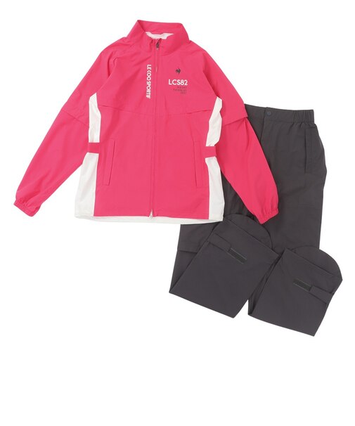ルコックスポルティフ（lecoqsportif）ゴルフウェア セットアップ レインウェア 収納袋付き LG6FRW00L PK00