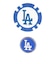 エムエルビー（MLB）ゴルフ MLBマグネットマーカー ロサンゼルス・ドジャース LA-MGN01/BLUE