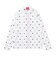 ルコックスポルティフ（lecoqsportif）ゴルフウェア 吸汗 総柄 長袖モックネックシャツ LG6FLS50L WH00