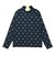 ルコックスポルティフ（lecoqsportif）ゴルフウェア 吸汗 総柄 長袖モックネックシャツ LG6FLS50L NV00