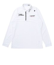 ルコックスポルティフ（lecoqsportif）ゴルフウェア マーキングデザイン長袖シャツ LG6FLS00M WH00
