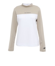 ニューバランス（new balance）ゴルフウェア 長袖 モックネック プルオーバー 012-6267503-042