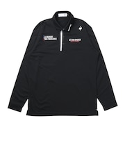 ルコックスポルティフ（lecoqsportif）ゴルフウェア マーキングデザイン長袖シャツ LG6FLS00M BK00