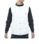 ゴルフウェア ノーカラー 中綿ベスト THMA674-WHT