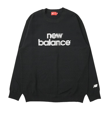 ニューバランス（new balance）ゴルフウェア クルーネック ニットプルオーバー 012-6270001-010