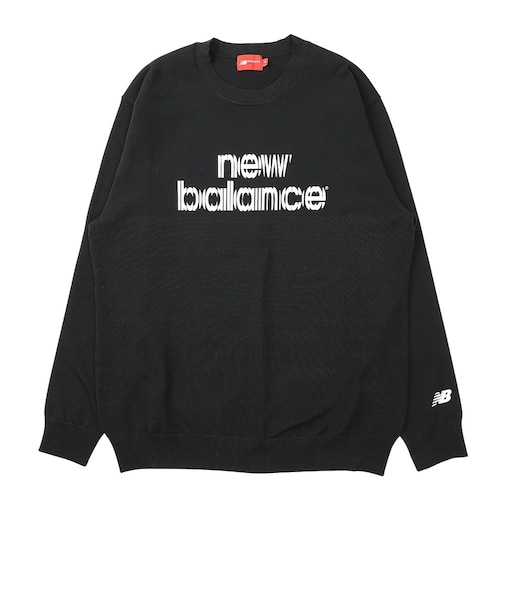 ニューバランス（new balance）ゴルフウェア クルーネック ニットプルオーバー 012-6270001-010