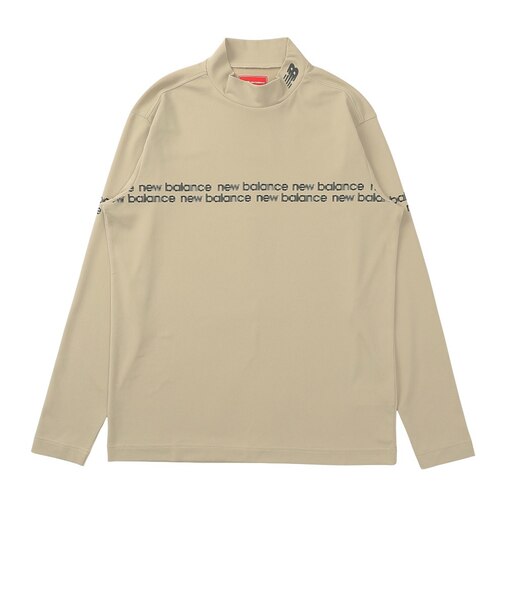 ニューバランス（new balance）ゴルフウェア モックネック 長袖プルオーバー 012-6267002-042
