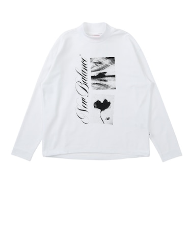 ニューバランス（new balance）ゴルフウェア 長袖Tシャツ モックネック プルオーバー 012-6267502-030