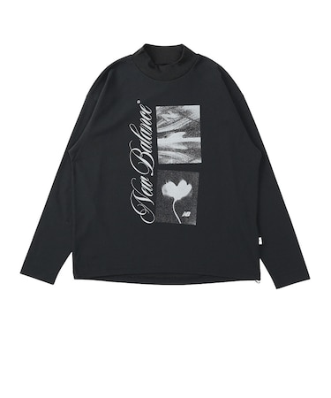 ニューバランス（new balance）ゴルフウェア 長袖Tシャツ モックネック プルオーバー 012-6267502-010