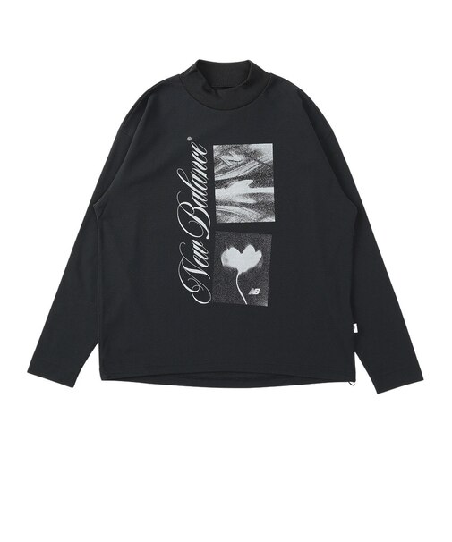 ニューバランス（new balance）ゴルフウェア 長袖Tシャツ モックネック プルオーバー 012-6267502-010