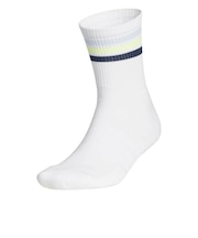 アディダス(adidas)ハーフクルー 3st ソックス BY630-KQ7760 WH