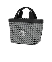 マンシングウエア(MUNSINGWEAR)総柄 舟形 保冷 カートバッグ MG6FTT58U BK00