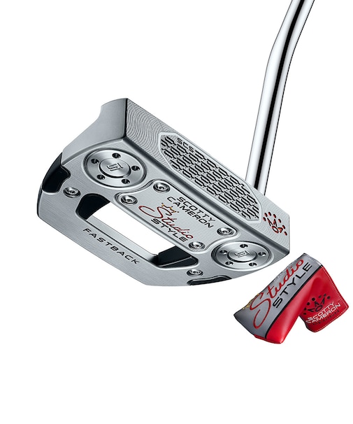 スコッティキャメロン（Scotty Cameron）スタジオスタイル Studio Style Fastback パター(ロフト3.5度)オリジナルシャフト