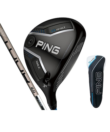 ピン（PING）G440 MAX フェアウェイウッド(3W ロフト15度)PING TOUR 2.0 CHROME 65