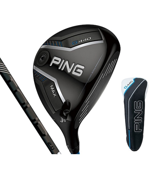 ピン（PING）G440 MAX フェアウェイウッド(7W ロフト21度)PING TOUR 2.0 BLACK 65