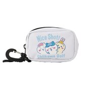 ゴルフ ちいかわGOLF ボールポーチ ナイスショット 2605-CK408 WHT