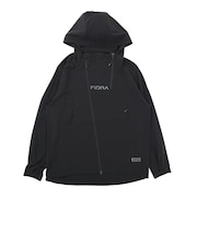 ゴルフウェア アウター 撥水 冷感 フーディーブルゾン FV5RTY15 BLK